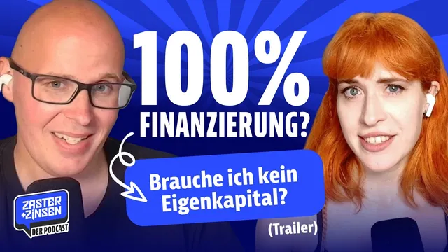 Video: Hauskauf ohne Eigenkapital? Was passiert mit Zins & Rate?