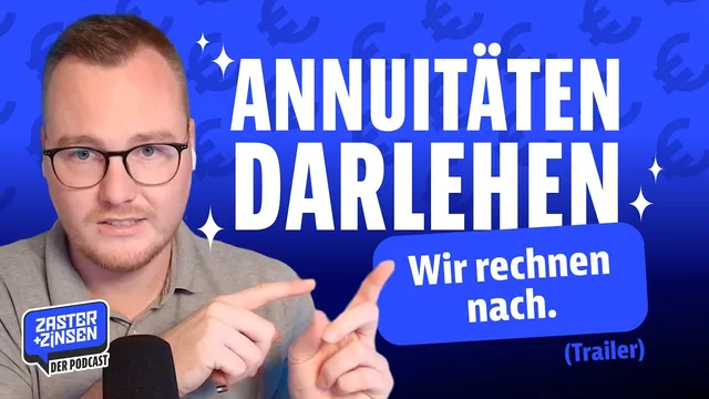 Video: Annuitätendarlehen – klingt schlimmer als es ist