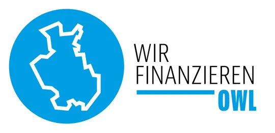 Region und Claim zusammengedacht: der Umriss von OWL wandert ins Logo.