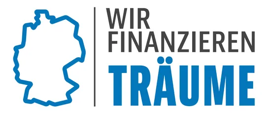 Träume – Finanzierungen, jetzt deutschlandweit, aber noch ohne Raffi im Logo.