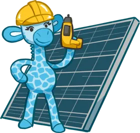 Raffi mit Solaranlage