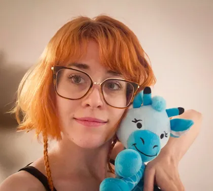 Rebecca Bünermann mit Raffi