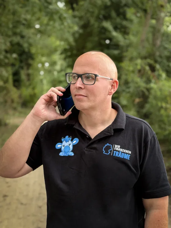 Sören Kämmerling am Telefon