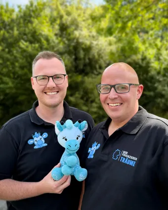 Kevin Helms und Sören Kämmerling